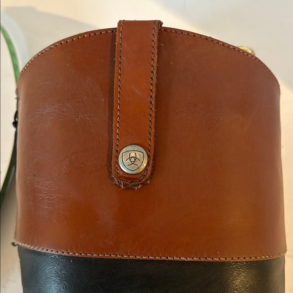 Two-Tone Leather Riding Boots - Picture 7 of 7